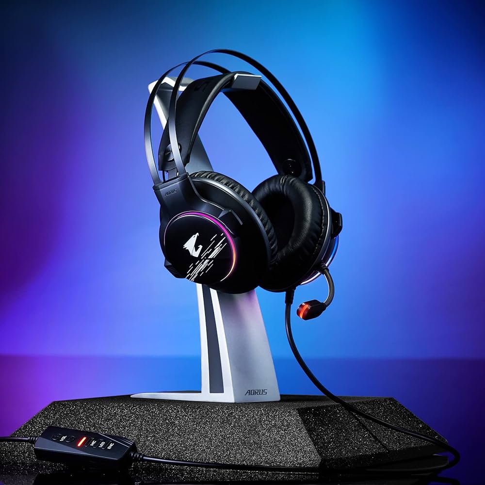 AORUS ゲーミングヘッドセット Amazon.co.jp: ゲーミングヘッドセット GIGABYTE AORUS H1 (仮想